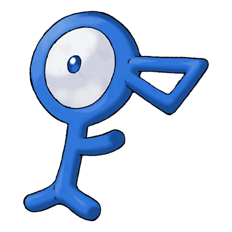 Unown Shiny palette