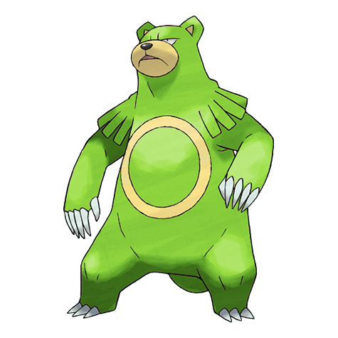 Ursaring Shiny palette