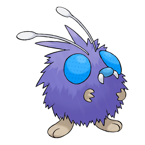Venonat Shiny palette