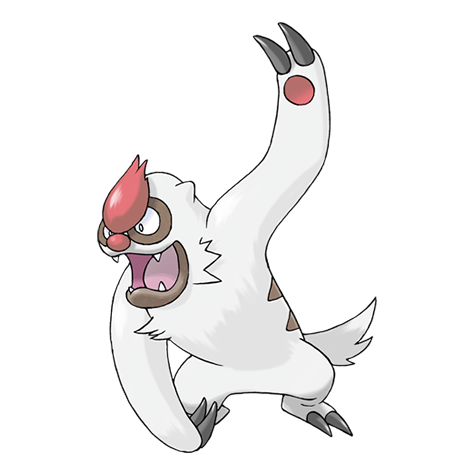 Official Vigoroth artwork - cute Vigoroth Pokémon card collector guide