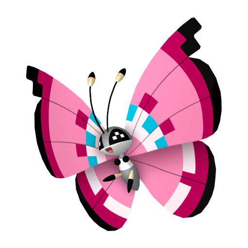 Vivillon HOME render