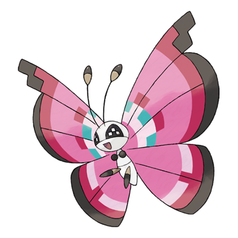 Vivillon Shiny palette