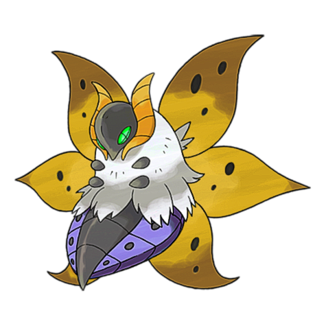 Volcarona Shiny palette