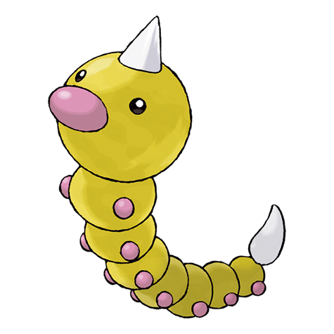 Weedle Shiny palette