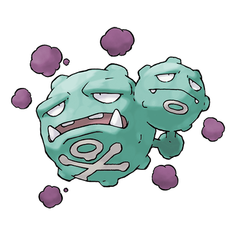Weezing Shiny palette