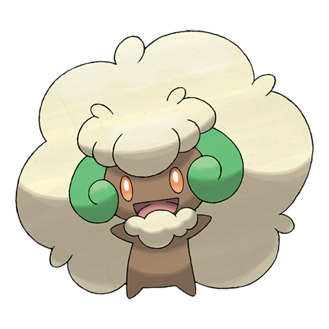 Official Whimsicott artwork - cute Whimsicott Pokémon card collector guide