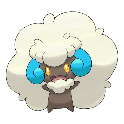 Whimsicott Shiny palette
