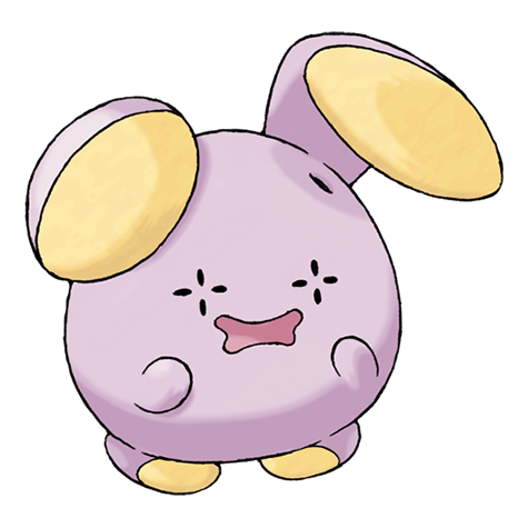 Official Whismur artwork - cute Whismur Pokémon card collector guide