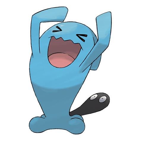 Official Wobbuffet artwork - cute Wobbuffet Pokémon card collector guide