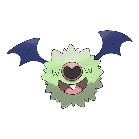 Woobat Shiny palette