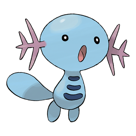 Official Wooper artwork - cute Wooper Pokémon card collector guide