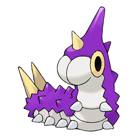 Wurmple Shiny palette