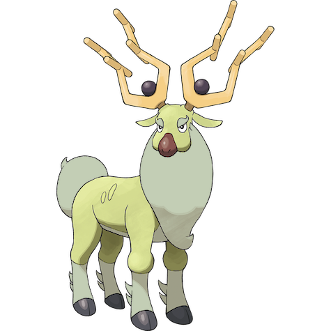 Wyrdeer Shiny palette