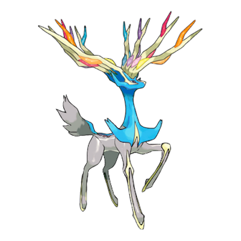 Xerneas Shiny palette