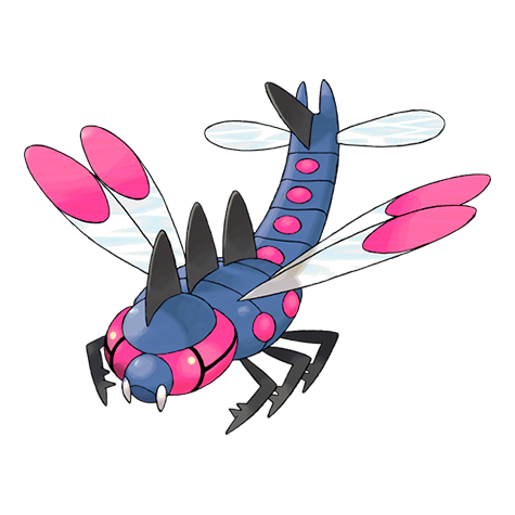 Yanmega Shiny palette