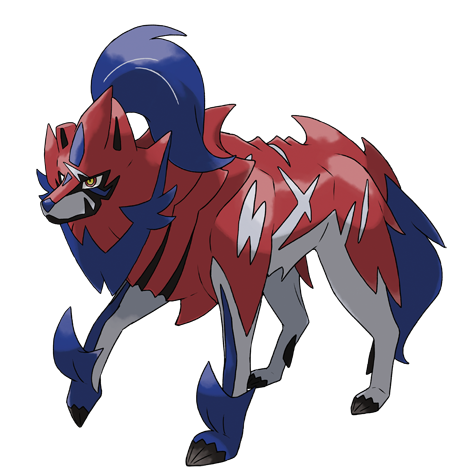Official Zamazenta artwork - cute Zamazenta Pokémon card collector guide