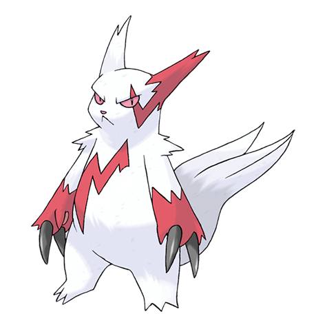Zangoose Official artwork
