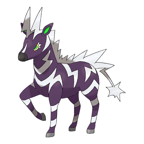 Zebstrika Shiny palette
