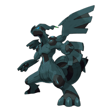 Zekrom Shiny palette